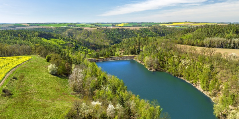 Talsperrensee Albersdorf (Berga-Elster) Foto: CC BY-SA, Archiv TVV/S. Theilig